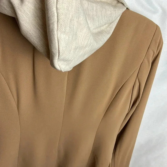 Dickie Blazer,Hoodie blazer Rachel Zoe,NWOT, women XS, removable zip hoodie - Picture 4 of 14
